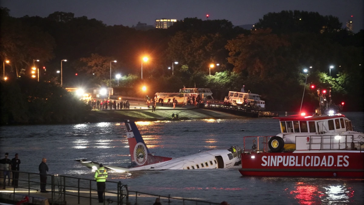 Tragedia aérea en EE.UU.: Avión de American Airlines colisiona con helicóptero militar