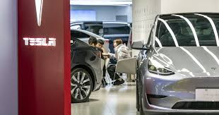 Tesla caída ventas
