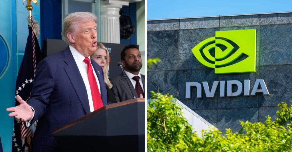 Trump Nvidia China Blackwell