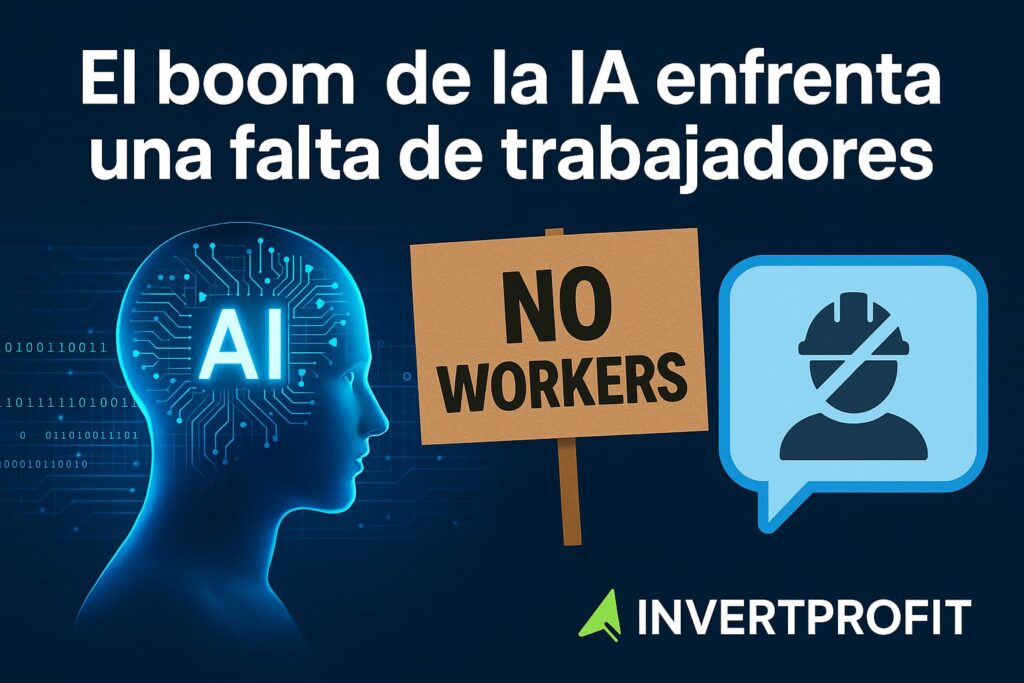 Boom IA falta de trabajadores CoreWeave JPMorgan Meta OpenAI