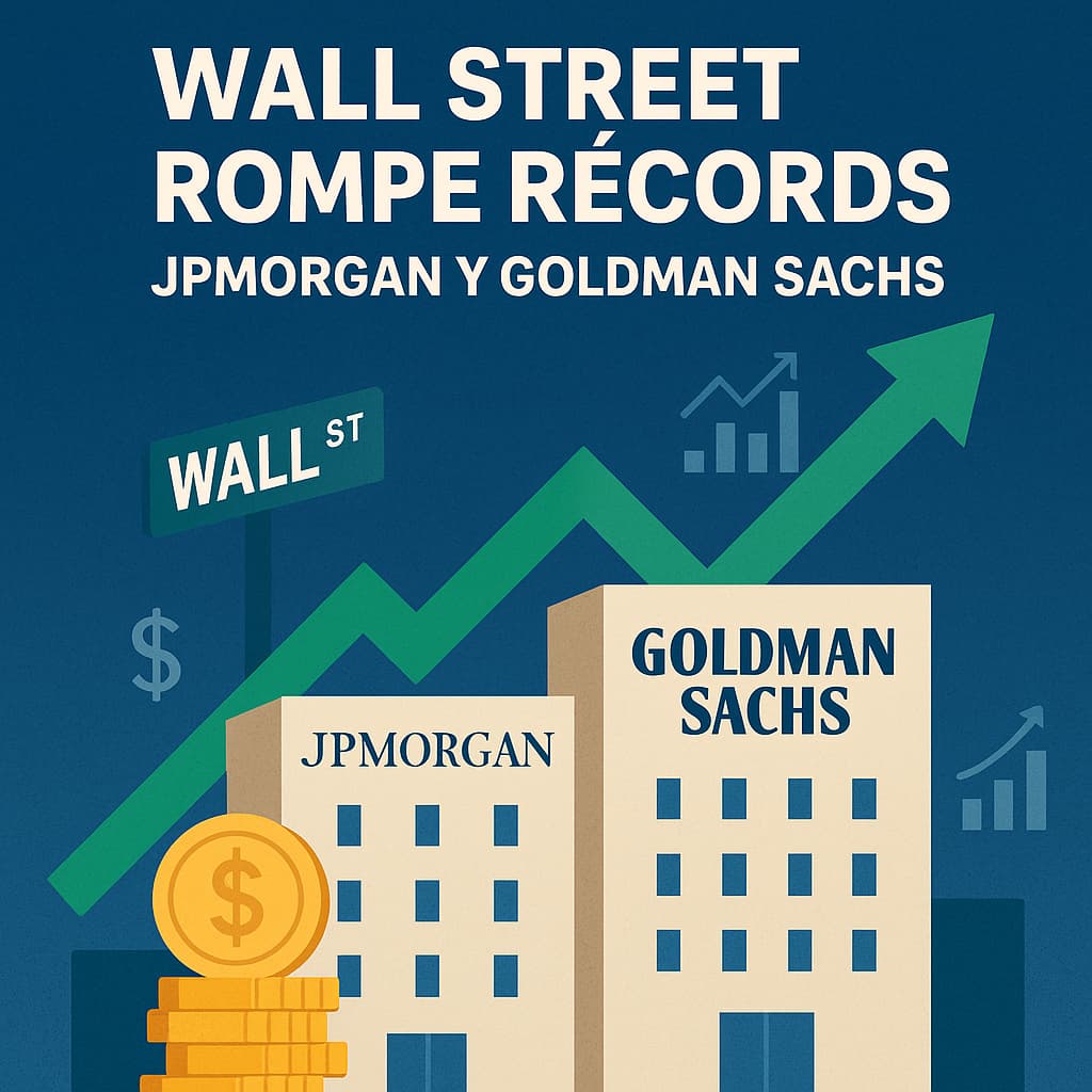 Wall Street récord JPMorgan Goldman Sachs
