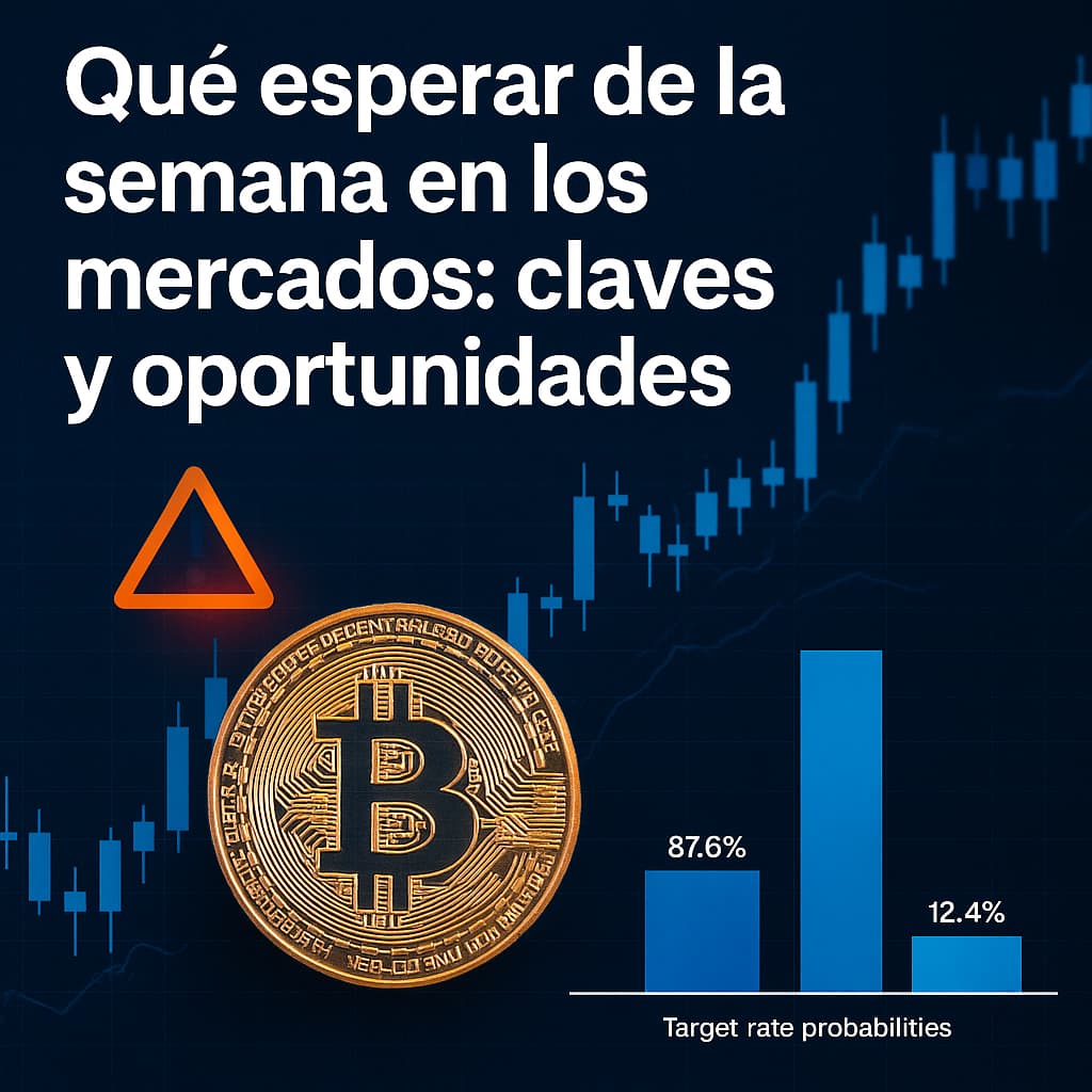 Qué esperar de los mercados esta semana: claves, riesgos y oportunidades